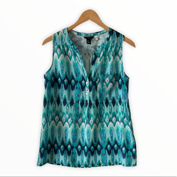 H&M Tops - H&M Sleeveless Multi Top Size 10
